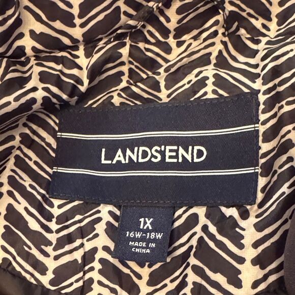 LANDS' END Quilted Primaloft Quilted Puffer Jacket - Picture 2 of 9